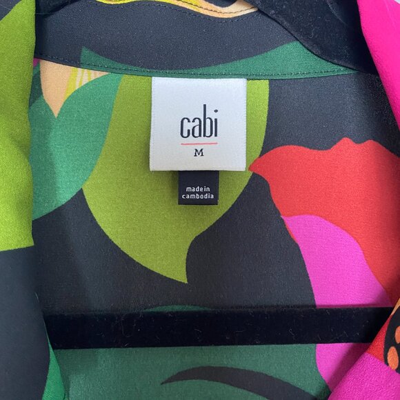 CAbi M Flora Blouse (21" PTP) - Picture 3 of 6